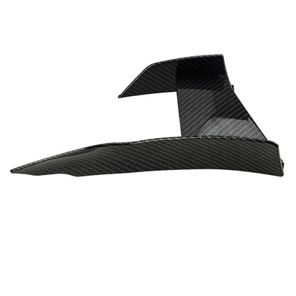 6pcs Carbon Fiber ABS Front Bumper Splitter Fins for Car