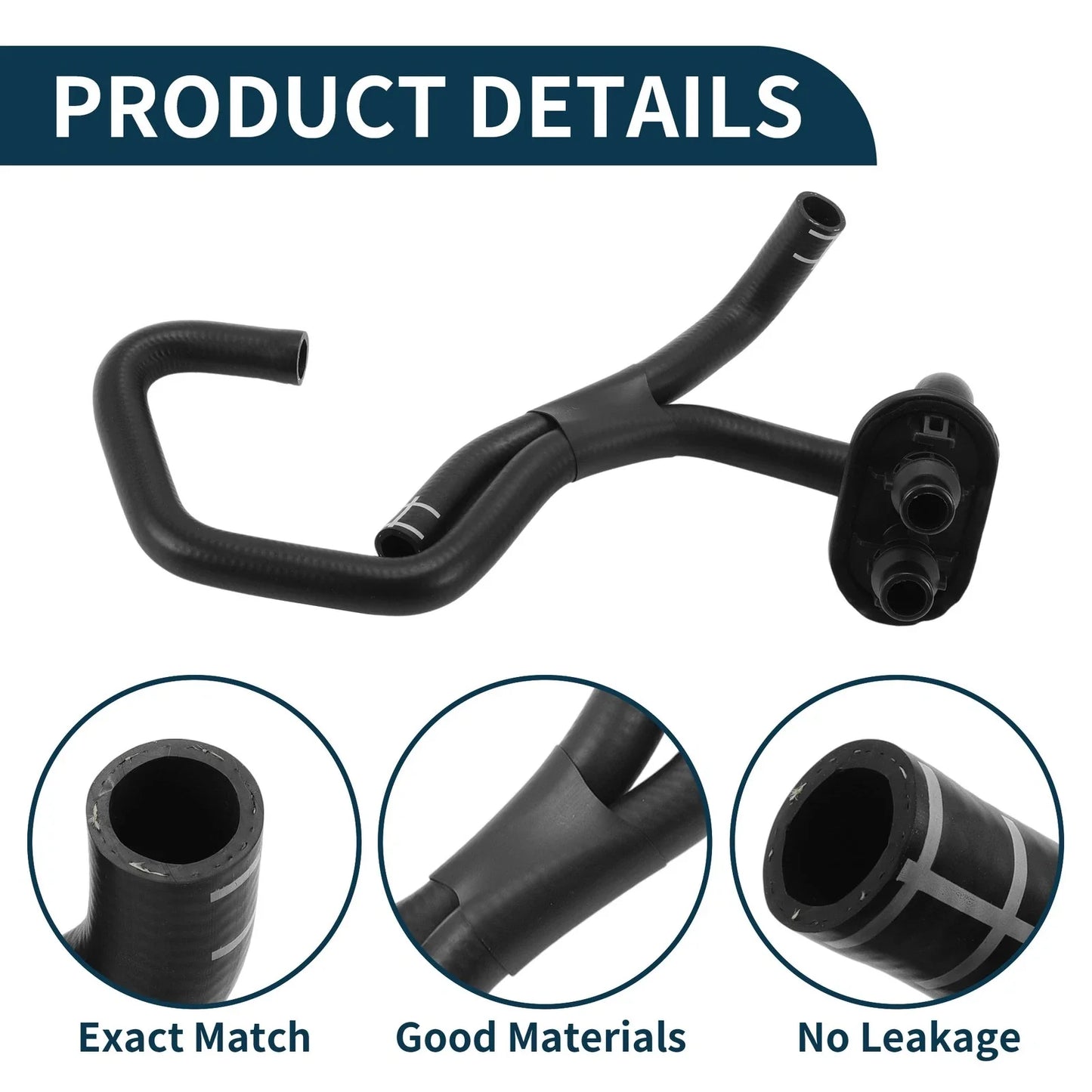 Radiator Hose for Porsche Macan 2014-2018 Rubber Heating Water Pipe