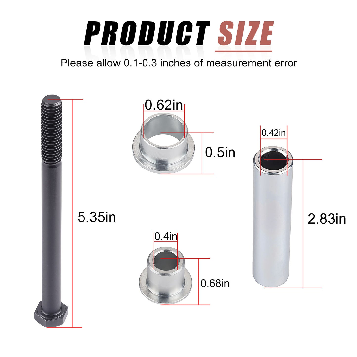 Front End Ski Leg Repair Kit for Ski-Doo REV XP (2008–2017)