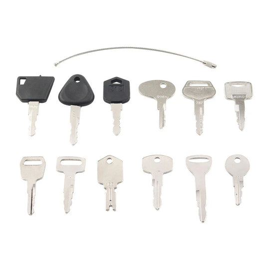 1 Forklift Keys Set for JCB, Volvo, Yale, Caterpillar