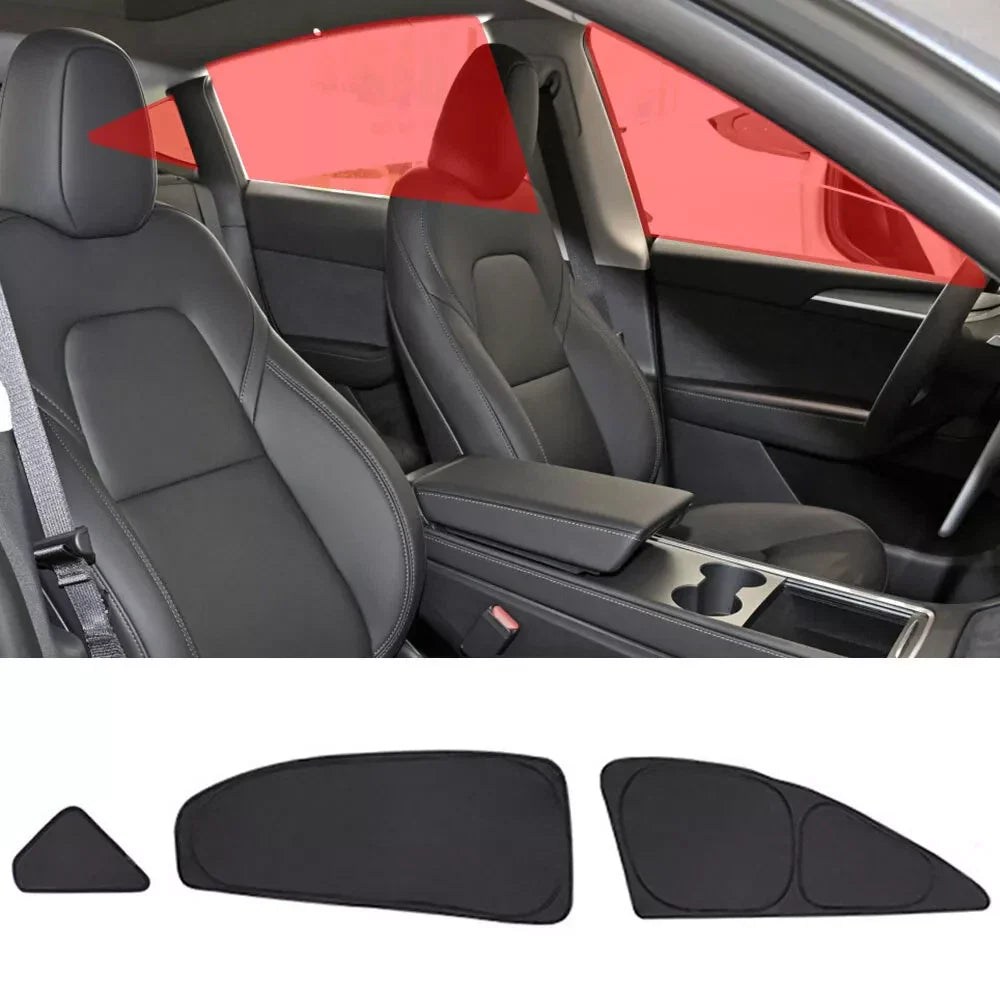 6 x Side Window Sleep Privacy Sun Shade Cover for Tesla Model 3 (2017–2024)