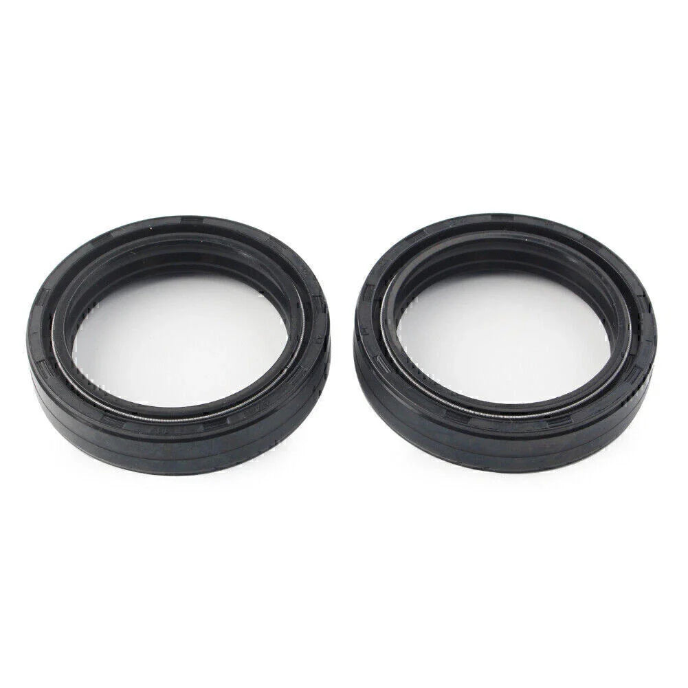 Black 43X55 Motorcycle Front Damper Shock Absorber Fork Seal
