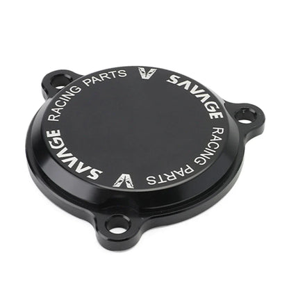 Engine Oil Filter Cover Cap Black for KAWASAKI KLX 140 140L 140G (2018-2023)