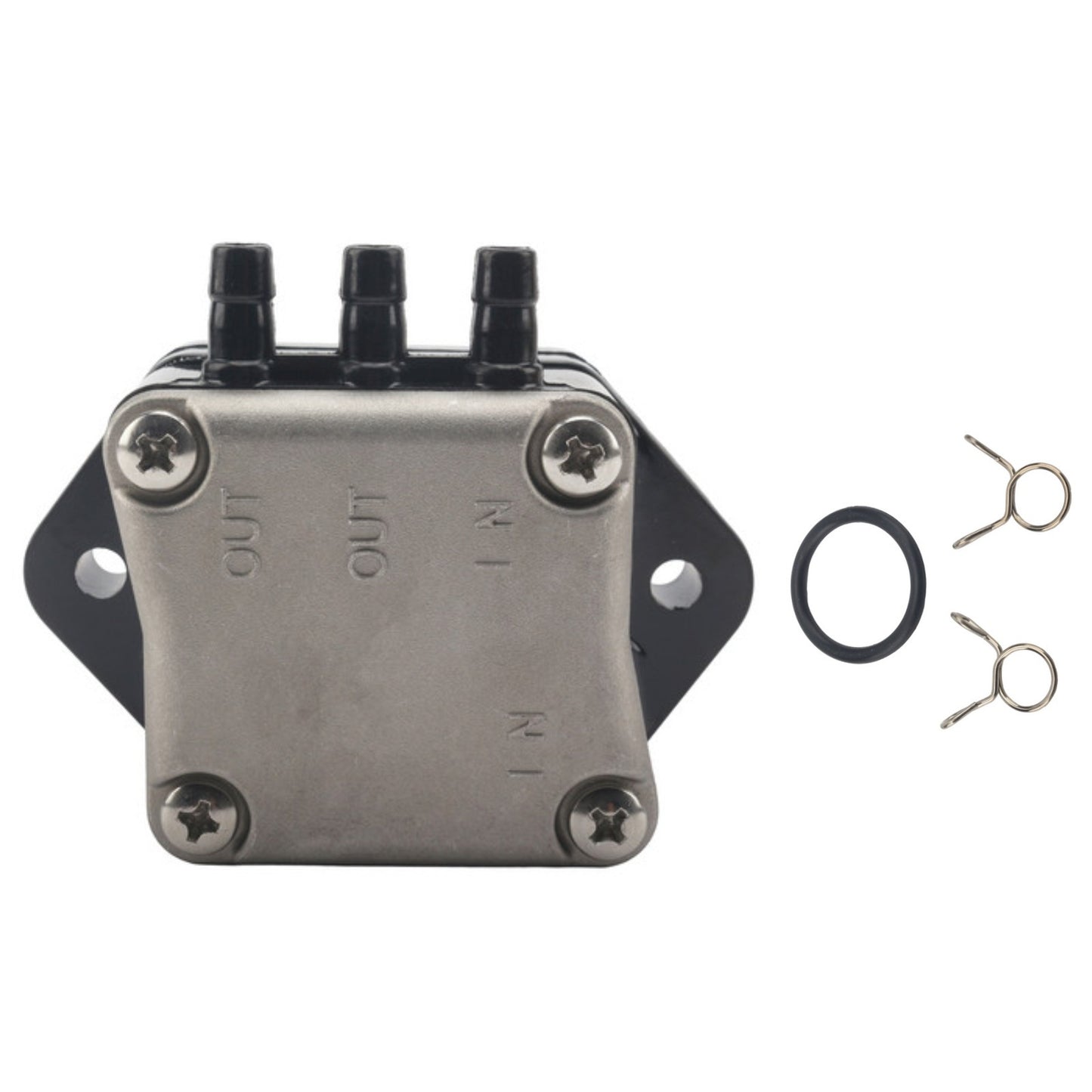 Fuel Pump with O-ring & Clips for Mercury Outboard (30-60 HP)