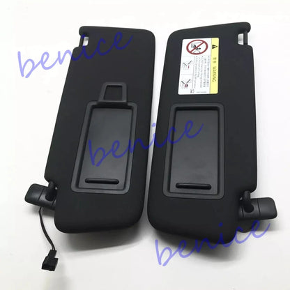 2 x Front Sun Visor Panel Makeup Mirror for Jetta Golf 7 MK7 T-Cross Passat B8