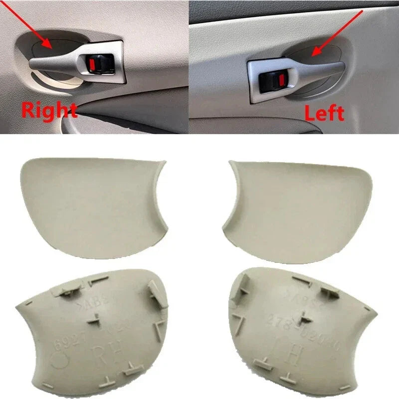 1x Inner Door Handle Screw Cover Trim Cap for Toyota Corolla (2007–2013)