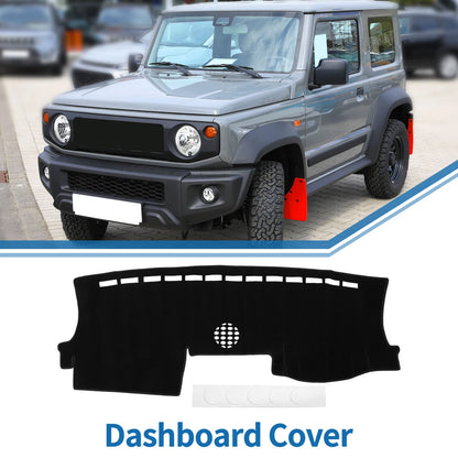 Dashboard Cover Mat for Ford Ranger (2024) Sun Protector Pad Black