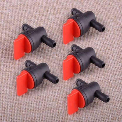 Fuel Tap 5 x Petrol Inline Filter Switch for Motorcycle