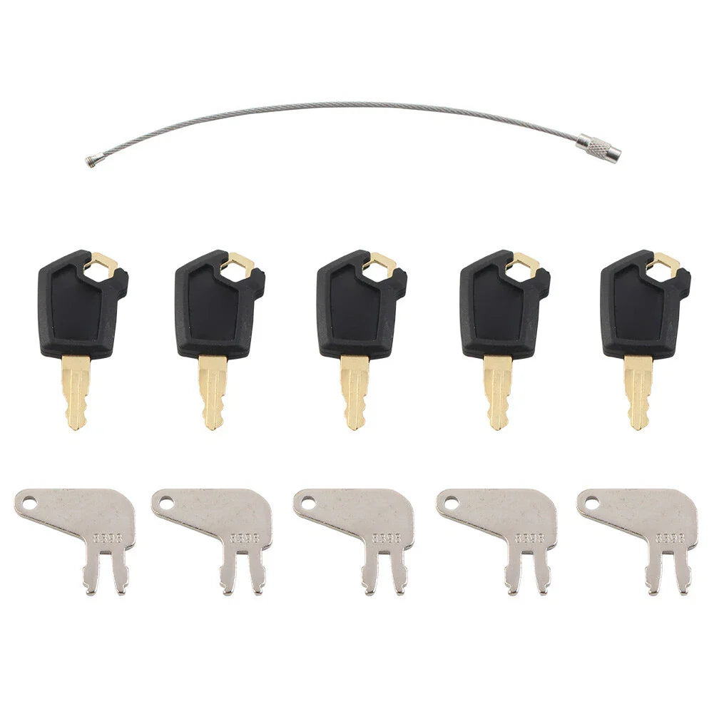 Ignition Key Set for Cat Dozers & Padlocks (5P8500, 8H-5306)