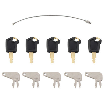 Ignition Key Set for Cat Dozers & Padlocks (5P8500, 8H-5306)