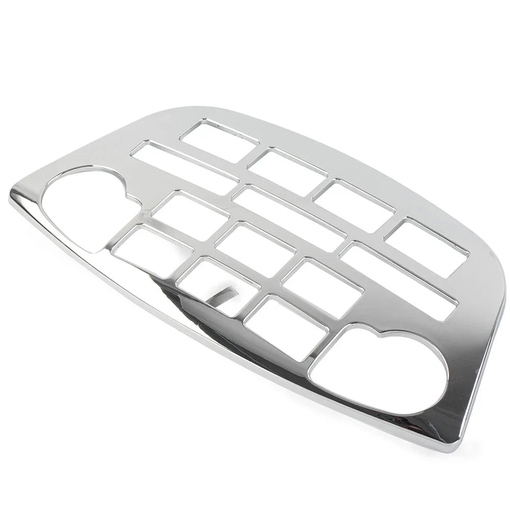 Chrome Front Radio Accent Panel Trim for Honda Goldwing GL1800 (2001-2011)