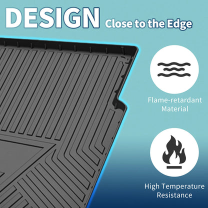 Cargo Liner Rear Trunk Mat for Chevrolet Cruze Sedan (2016–2019) TPE