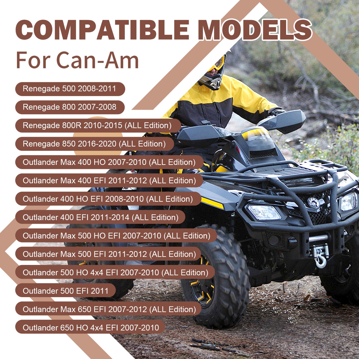 Rear Trailing Arm Nut Removal Tool for Can Am Outlander Renegade