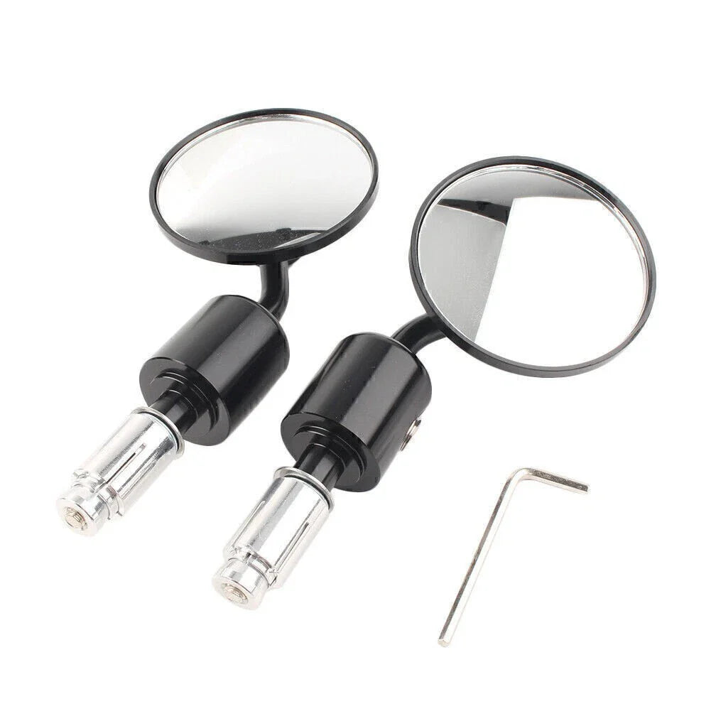 Rearview Mirrors for Motorcycle Street Bike Cruiser Chopper Dirt Bike Scooter