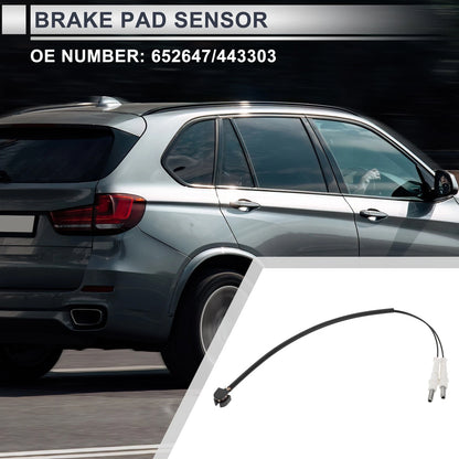 1pc Brake Pad Wear Sensor for Citroen C5 (2008–2012) No. 652647 Black