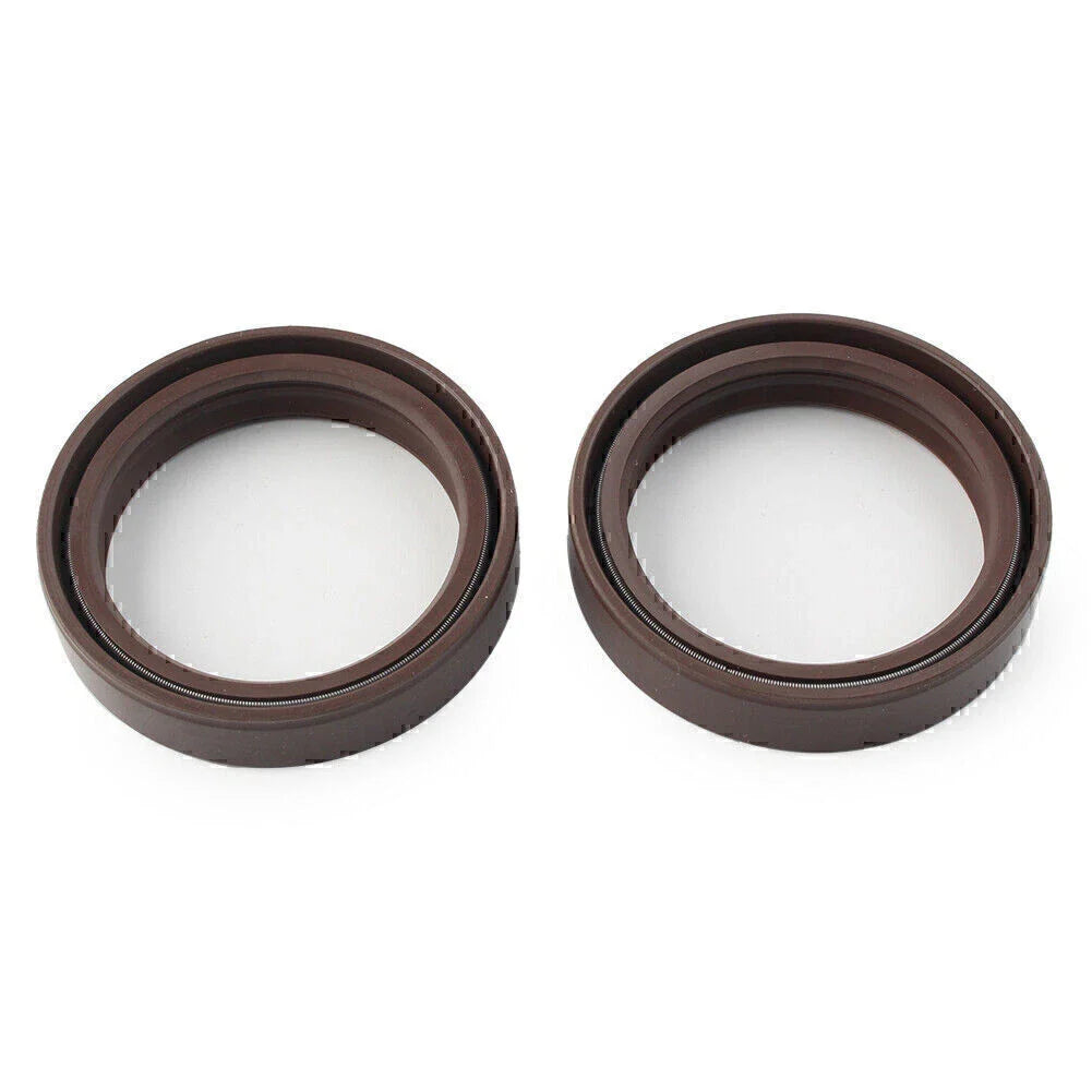 Brown 43x55mm Motorcycle Front Damper Shock Absorber Fork Seal
