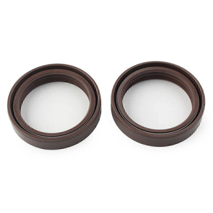 Brown 43x55mm Motorcycle Front Damper Shock Absorber Fork Seal