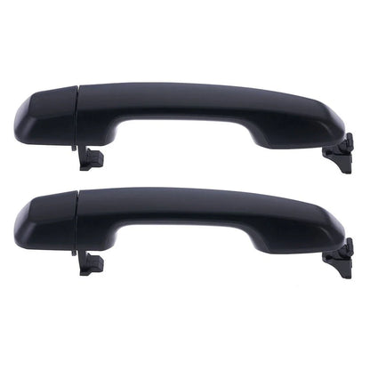 Door Handle Outer Set of 2 Black for Toyota Landcruiser J150 (2009–2023)