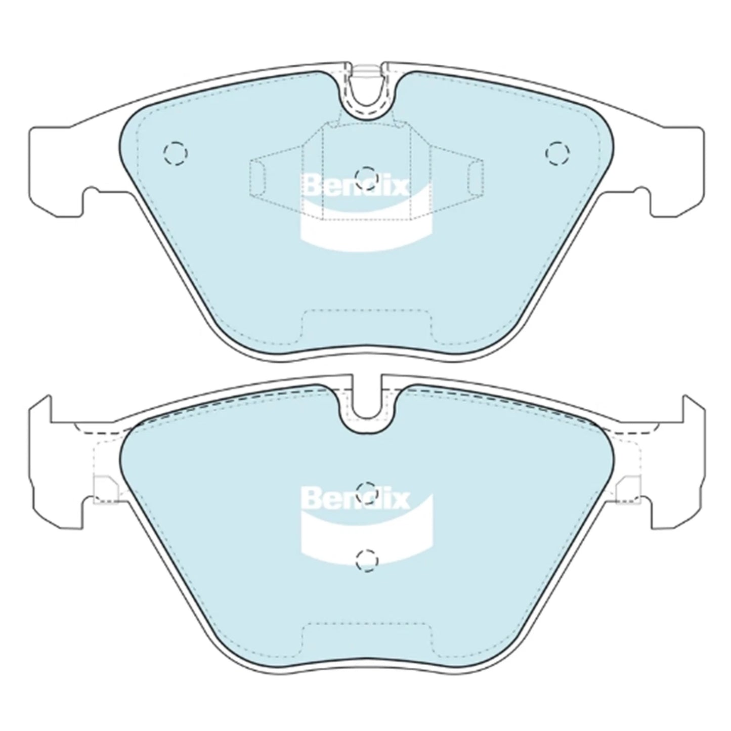 Bendix Front Disc Brake Pads for BMW 320i E90 E91 (2006–2013) 312mm Vented