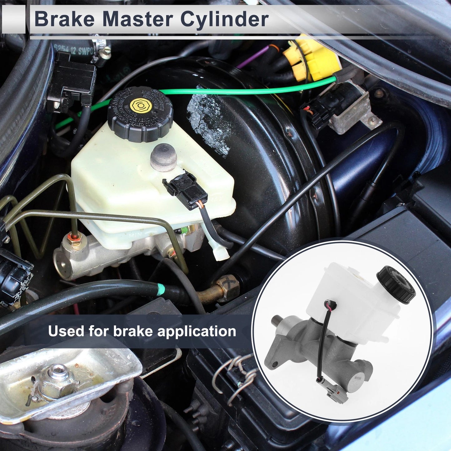 Brake Master Cylinder with Reservoir No.96418831 for Chevrolet Nubira (2005–2011)