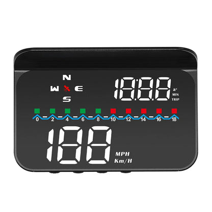 M19 GPS Car HUD Altitude Head-Up Display for Mileage & Fatigue Alert (2019-2023)