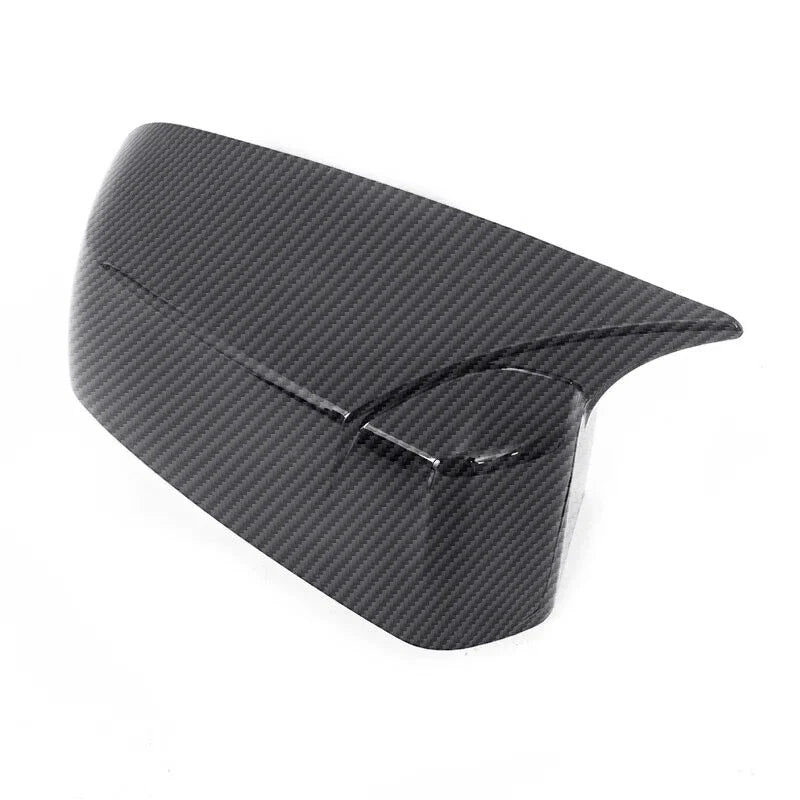 Horn-Style Carbon Look Wing Rearview Mirror Cap Covers for Ford Ranger