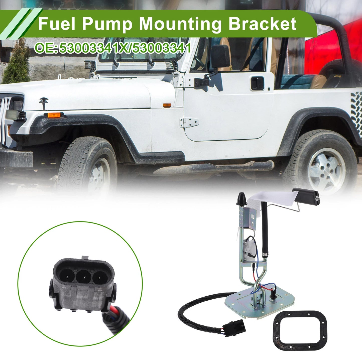 Fuel Sender and Hanger Assembly for Jeep Wrangler YJ (1987–1990)
