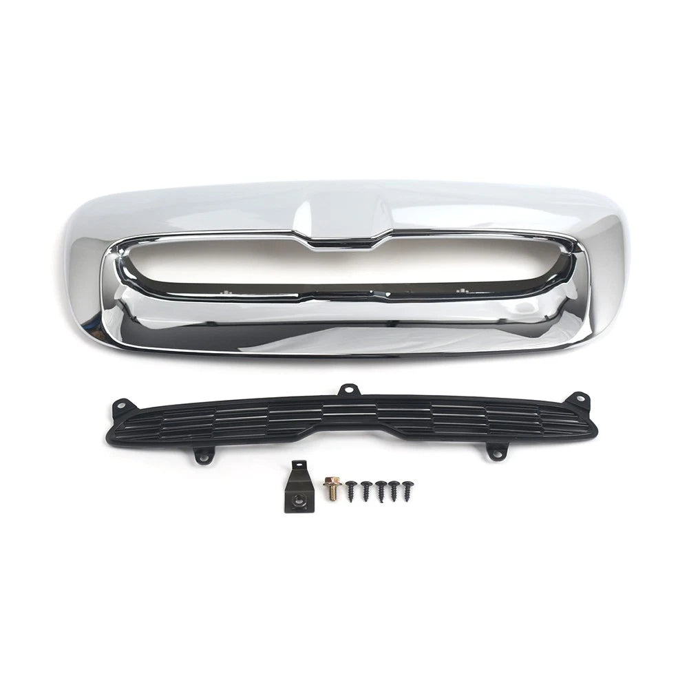 Chrome Front Hood Air Intake Vent Scoop for BMW Mini Cooper R55 R56 R57 R58 R59