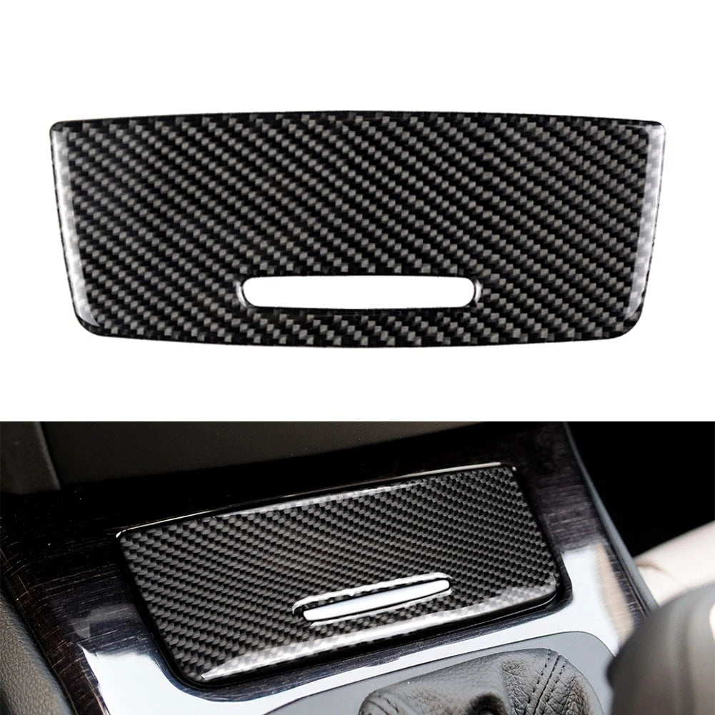 Carbon Fiber Interior Ashtray Panel Trim for BMW 3 Series E90 E92 (2005–2012)