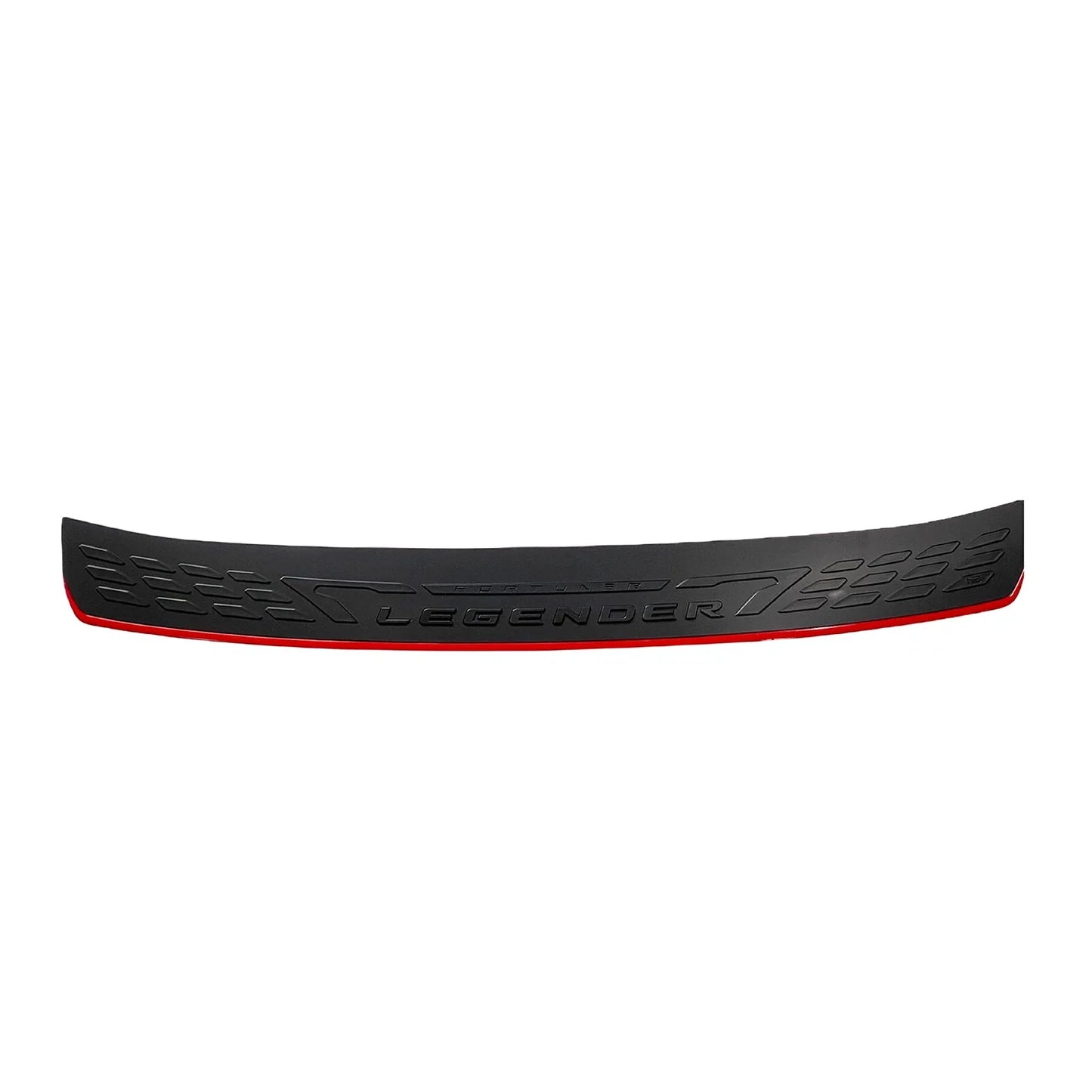 Black Rear Bumper Step Door Scuff Plate for Toyota Fortuner (2015-2022)