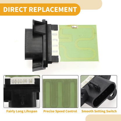 HVAC Blower Motor Resistor No. 52476725 for Chevrolet Cavalier (1995–2002)