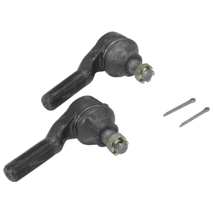 Set of 2 Front Outer Tie Rod Ends for Nissan Navara D22 (1997–2005) RWD