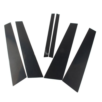 8 x Car Door Window Column B C Pillars Trims for BMW X7 G07 (2019-2021)