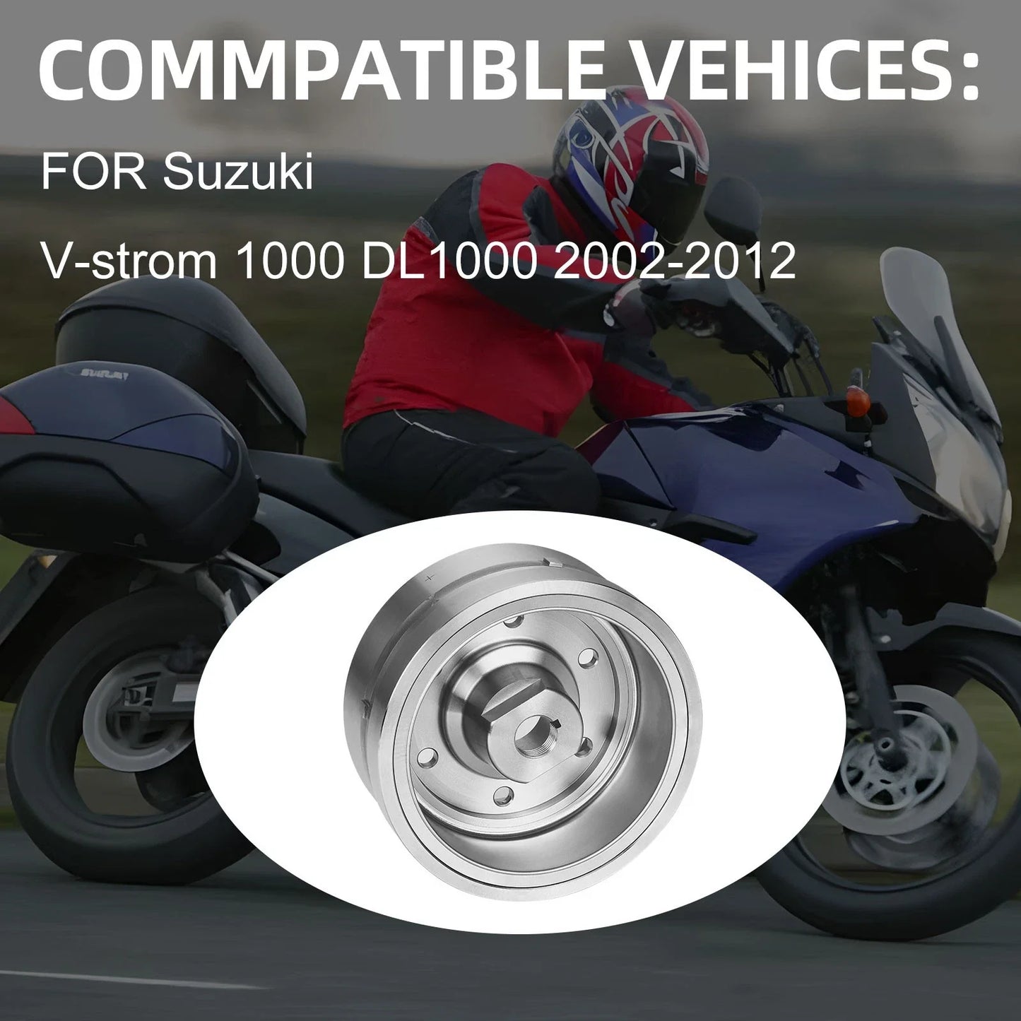 Magneto Rotor Flywheel Assembly for Suzuki V-Strom 1000 DL1000 (2002–2012)