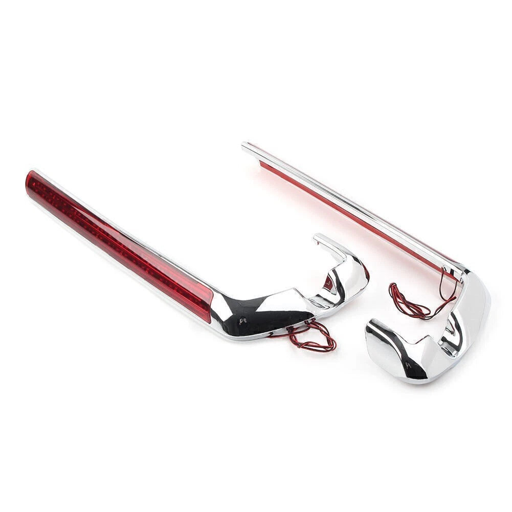 Chrome Foot Peg Extension Bracket Set for Harley Sportster XL 883 1200 (2004–2023)