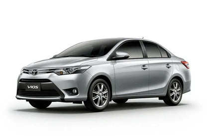 Chrome Side Vent Door Cover Trim for Toyota Hilux Fortuner Yaris Vios (2012-2015)