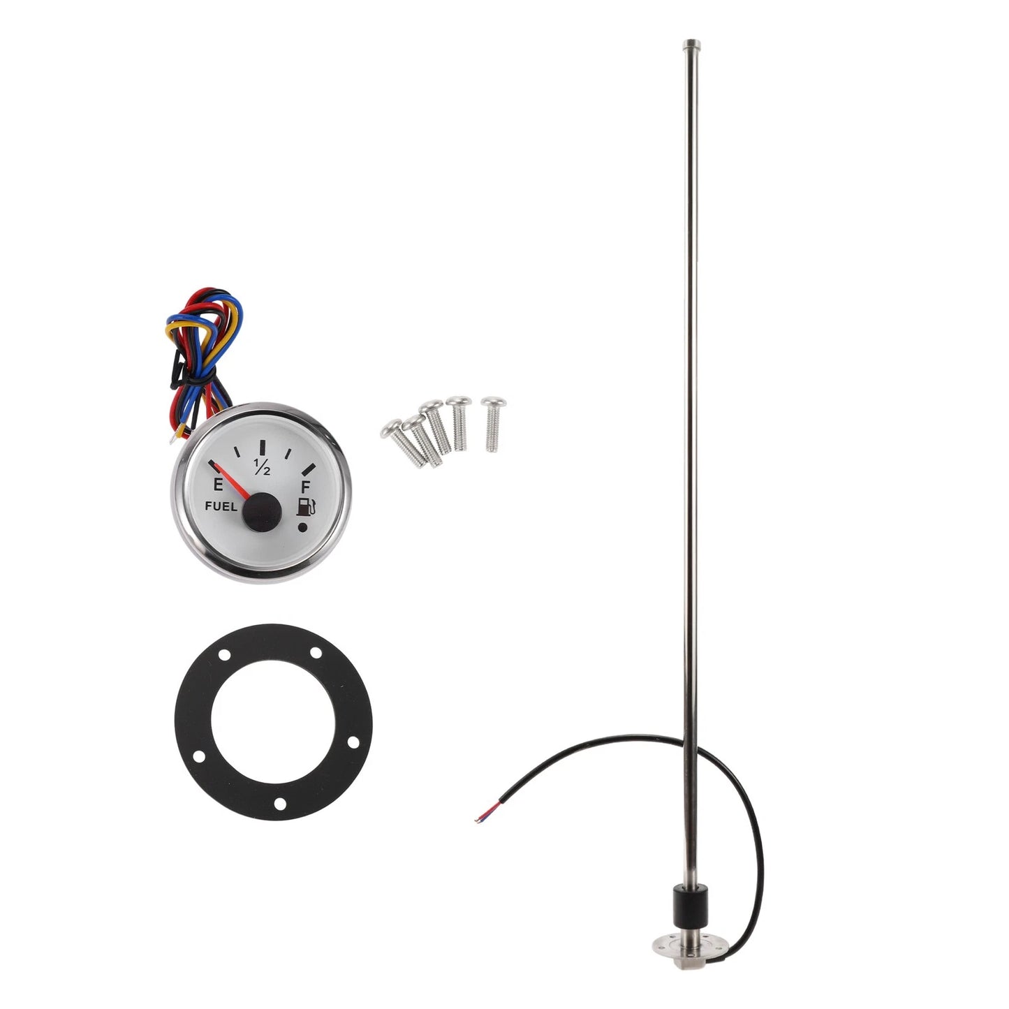 Fuel Sending Unit and Gauge Kit 240-33 Ohm for Boat Car Vehicle