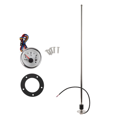 Fuel Sending Unit and Gauge Kit 240-33 Ohm for Boat Car Vehicle