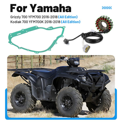 Stator for Yamaha Grizzly 700, Kodiak 700 (2016–2018)