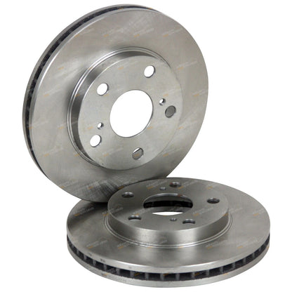 2 Front Disc Brake Rotors for Daihatsu Altis (1997–2002)