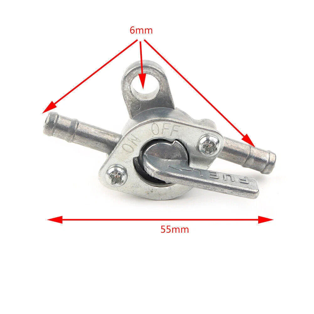 Fuel Tank Tap Filter Petcock Switch for PIT PRO Dirt Bike ATV Buggy