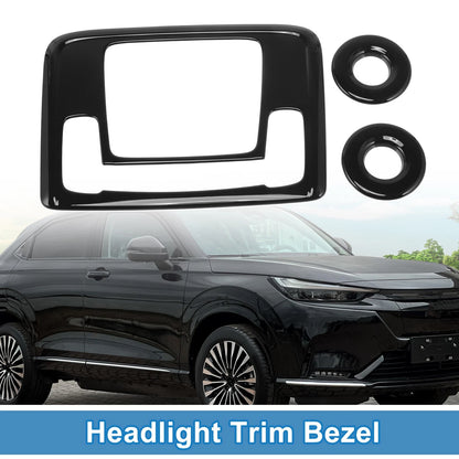 Set of 2 Headlight Trim Bezels for Honda HR-V (2021–2022)