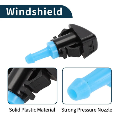 Windshield Washer Nozzle & Gasket, Fluid Hose for Dodge Grand (2001-2009)