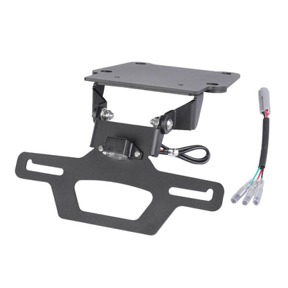 Foldable Fender Eliminator License Plate Holder for Yamaha Tenere 700 (2019–2026)