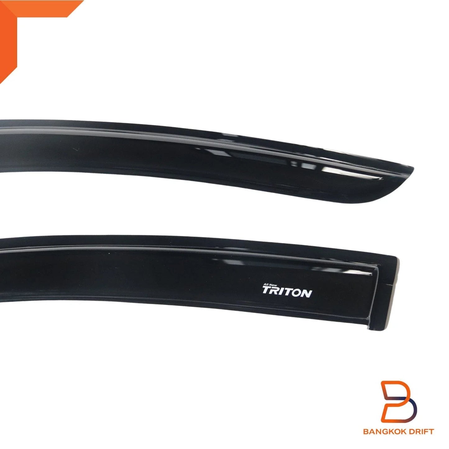 Weather Shield Window Visor Rain Guard for Mitsubishi Triton MQ MR (15-23)