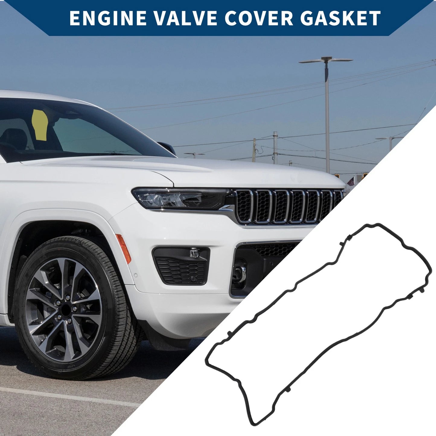Valve Cover Gasket No. 05184595AE for Jeep Cherokee 3.2L V6 (2014–2022)