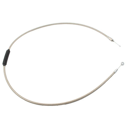 Stainless Clutch Cable for Harley Dyna FXDWG, Softail Fatboy, Road Glide (2000-2017)