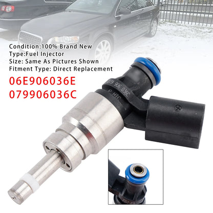 Fuel Injector for Audi A4 A5 A6 Q5 3.2L V6 (2005–2012) 06E906036E 079906036C