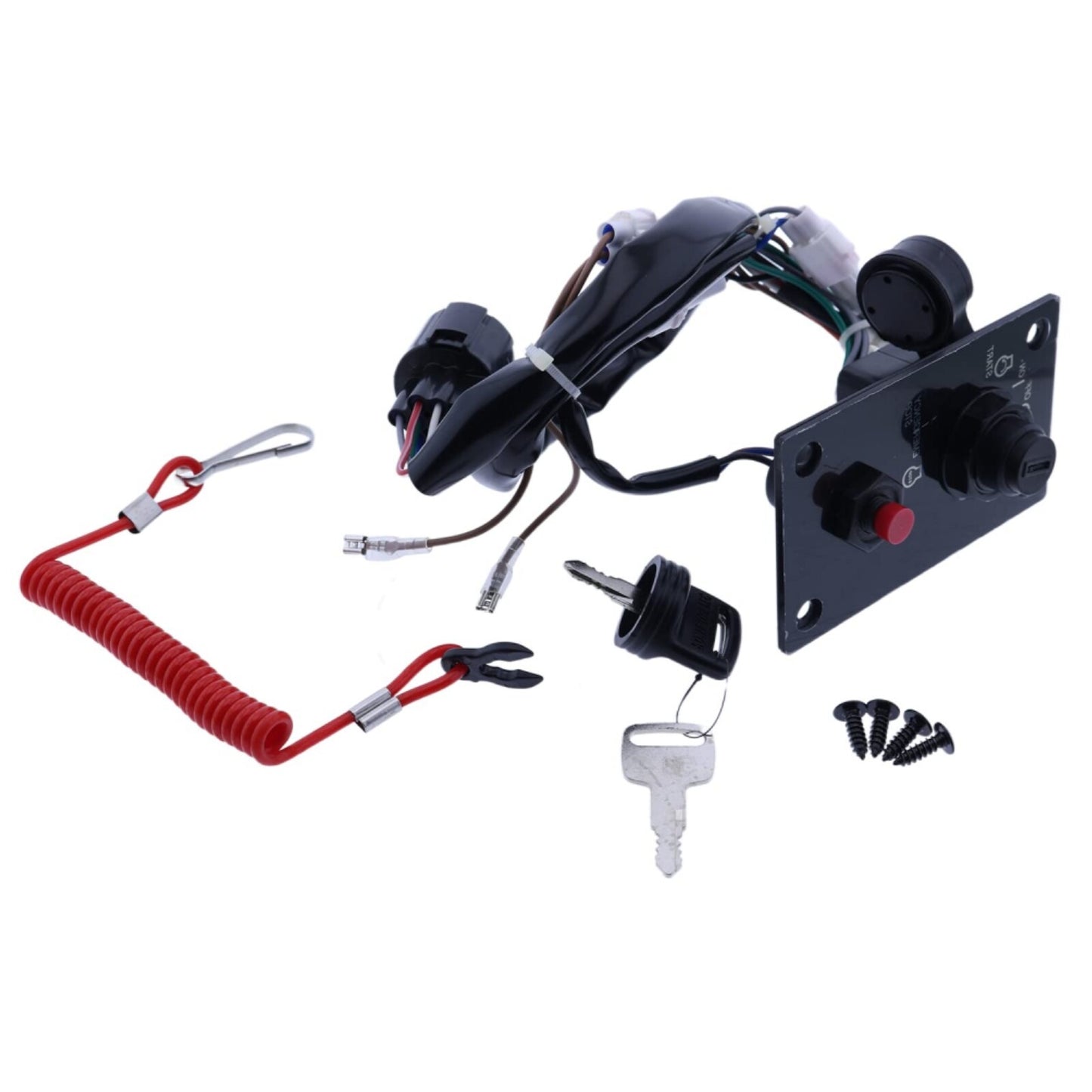 Ignition Key Switch Panel for Suzuki Outboard