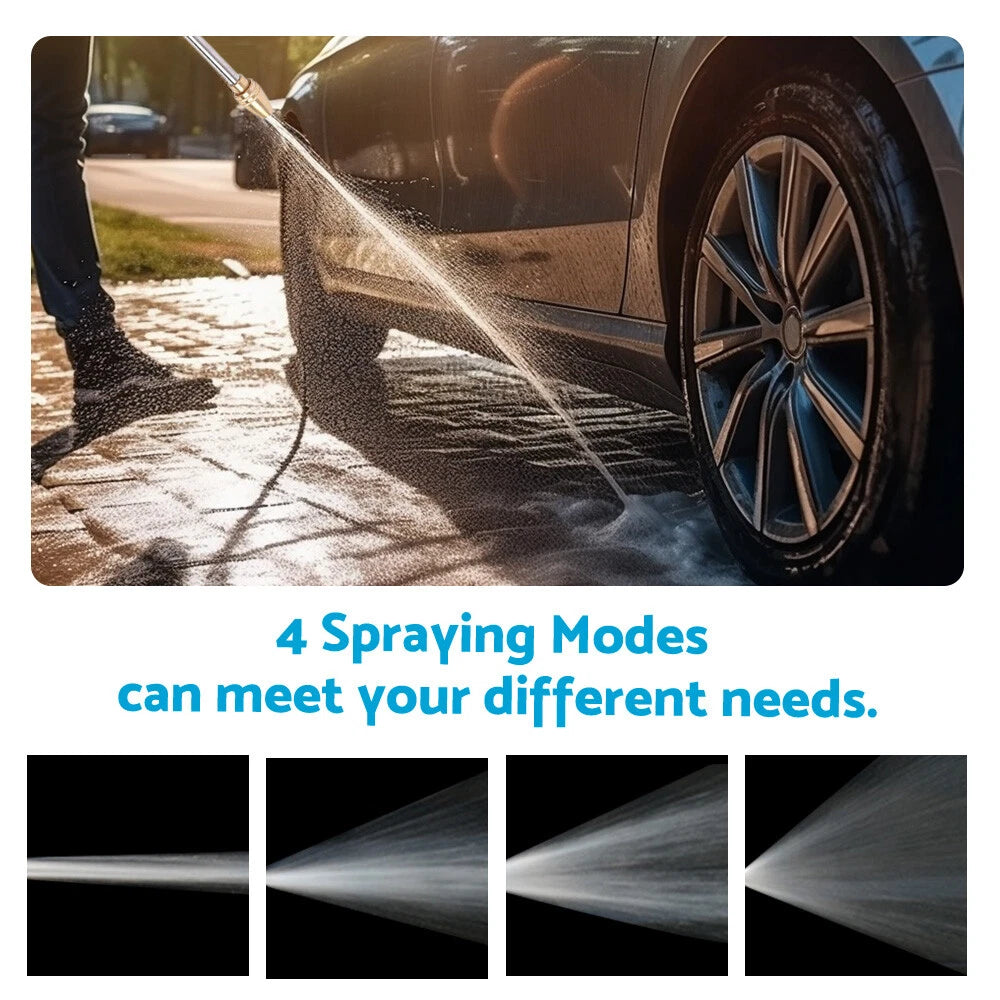 360° Rotating Garden Hose Nozzle for Car Wash & Gardening (2020-2023)